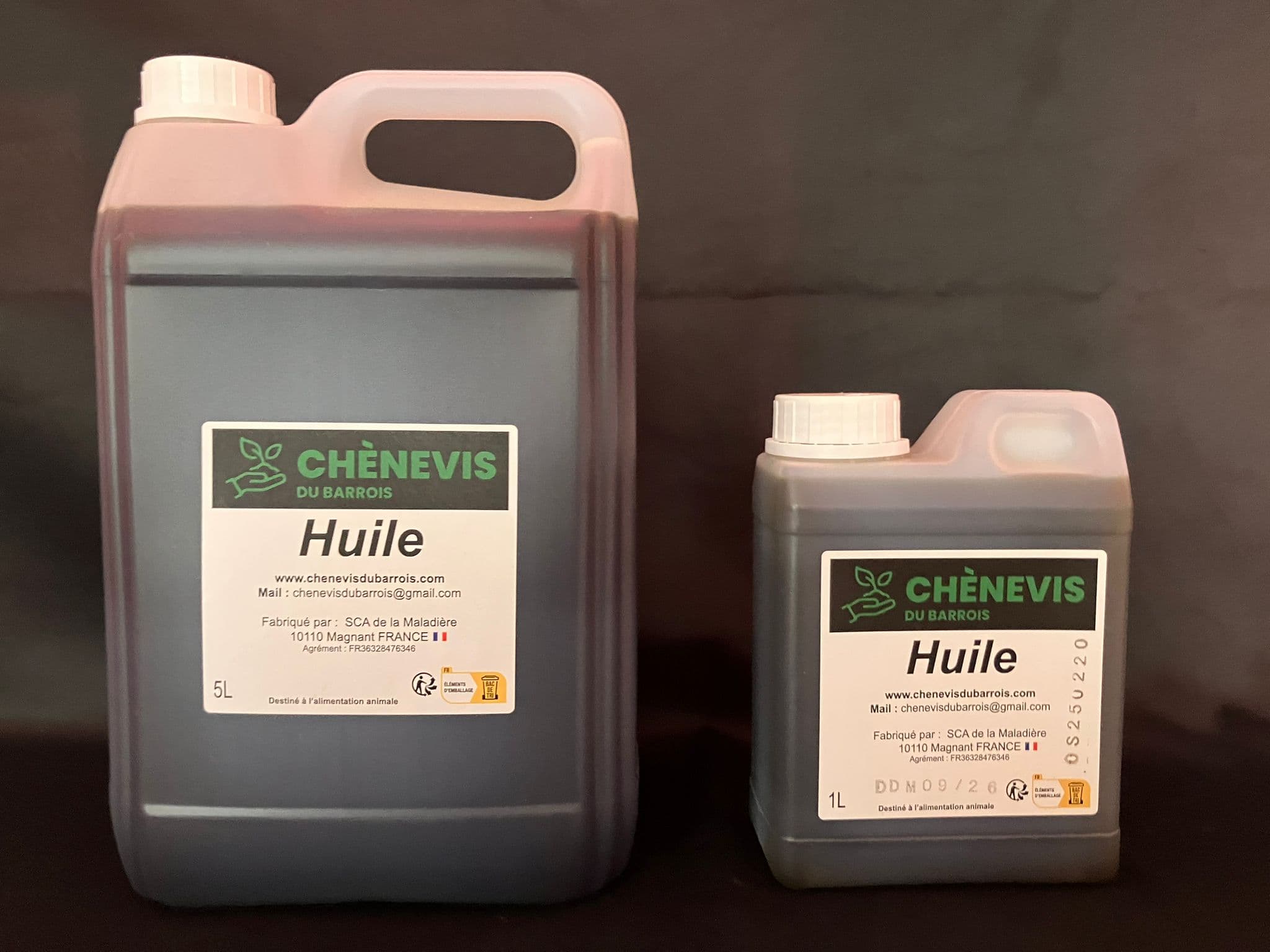 Huile de Chènevis Alimentaire